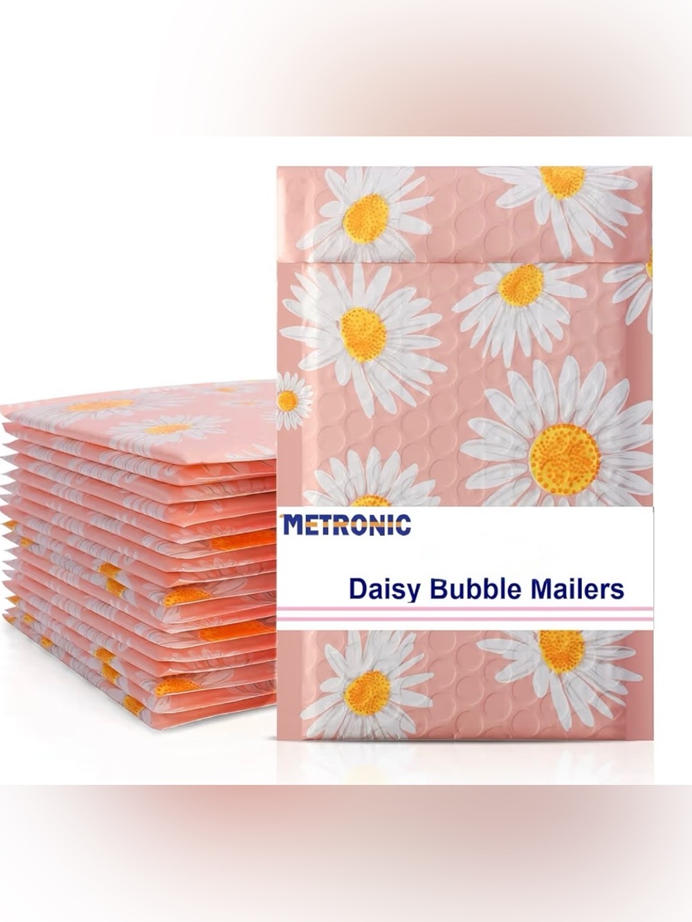 20ct daisy 4x8 bubble mailers